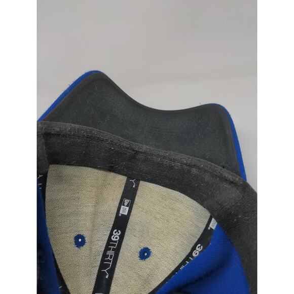 New Era 39Thirty Chicago Cubs MLB Post Season 2016 Fitted Hat Size L/XL Blue - Picture 12 of 15